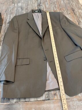 Ralph Lauren Olive Green Single-Breasted Sport Coat Suit